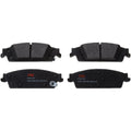 TRW Rear Disc Brake Pad Set Metallic for (TPM1707)