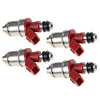 4X Fuel Injector for Nissan D21 Pickup (1990–1995) 2.4L I4