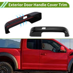 Exterior Door Handle Cover Trim for Ford F150 3DR (2015–2023) Glossy Black