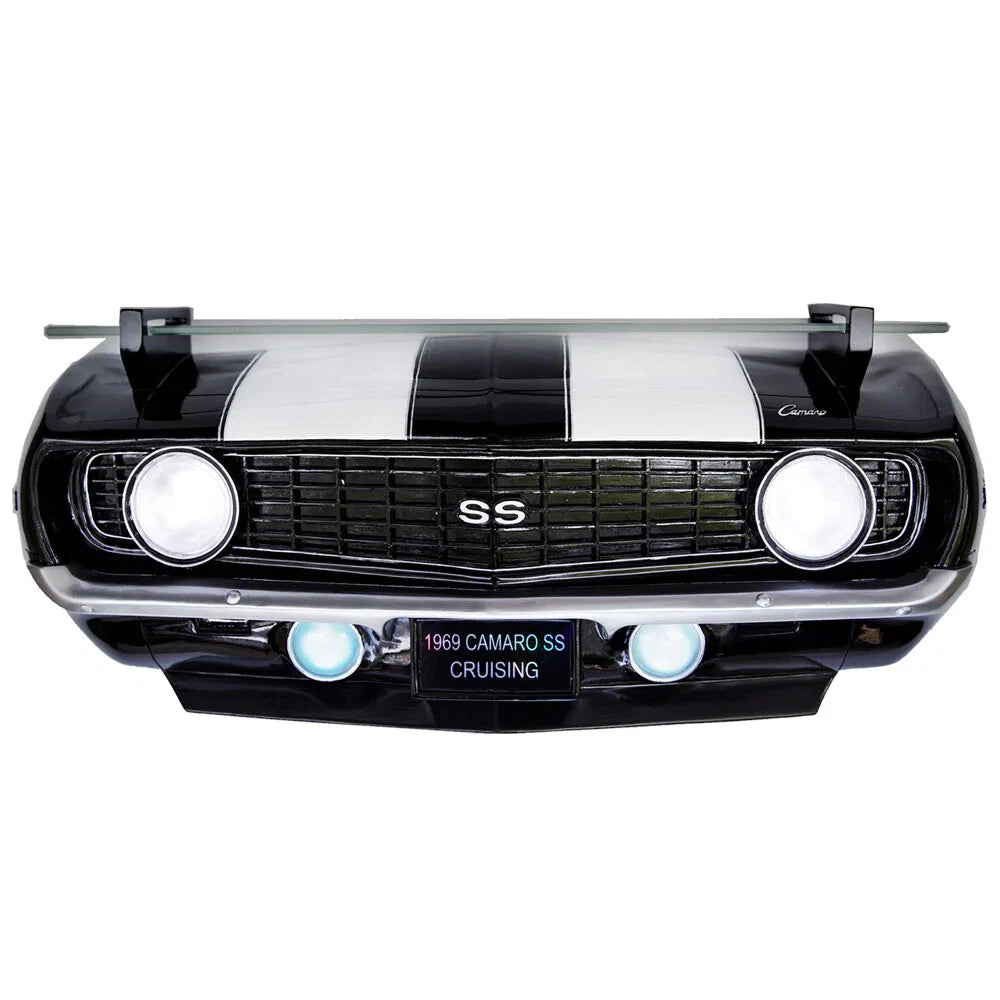 Front Wall Shelf with LED Headlights for 1969 Chevy Camaro SS (1967–1969)