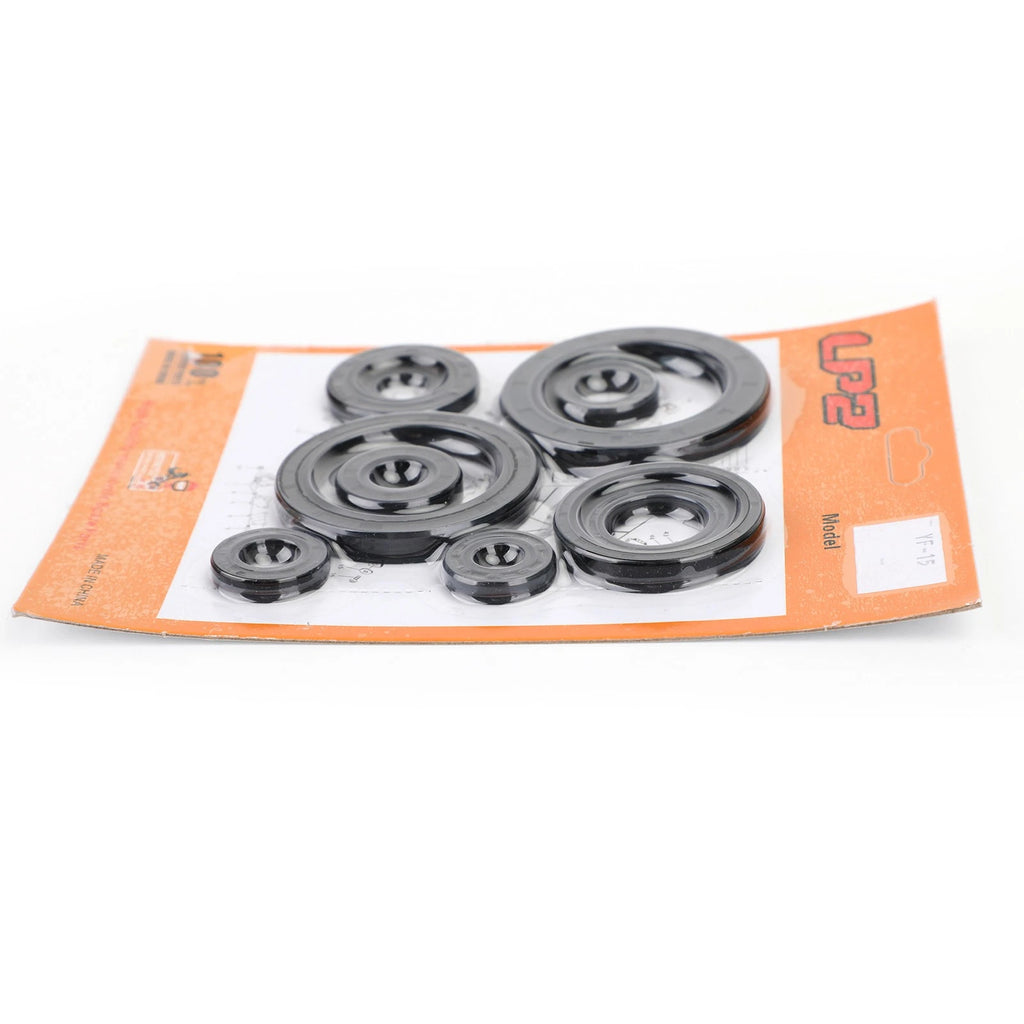 10pcs Engine Oil Seal Kit for Honda CRF450R (2002–2006)