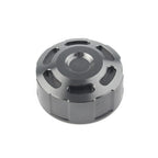 CNC Rear Brake Fluid Reservoir Cover Cap for Kawasaki Z800 Z1000 (2013–2016) Titanium