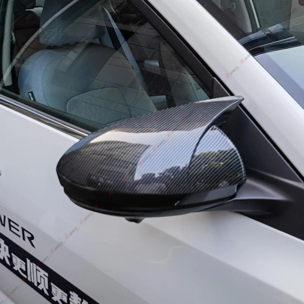 Carbon Look Side Mirror Cover Caps for Nissan Sentra (2024–2024)