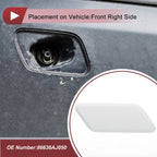 Front Right Washer Nozzle Cover Cap for Subaru Outback (2010–2012) White