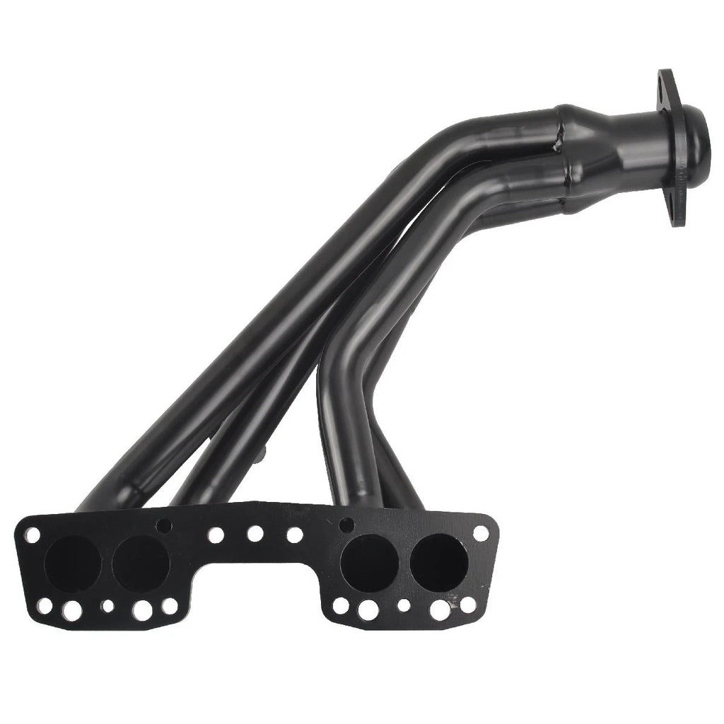 Set of 2 Black Exhaust Header Manifold for Toyota 4Runner Pickup (1990–1995)