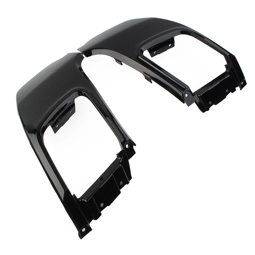 Pair Rear Bumper Exhaust Pipe Trim for Land Rover Range Rover Evoque (2012–2018)