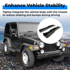 Metal Body Mounts Torque Boxes Floor Pan Supports for Jeep Wrangler TJ (1997–2006)