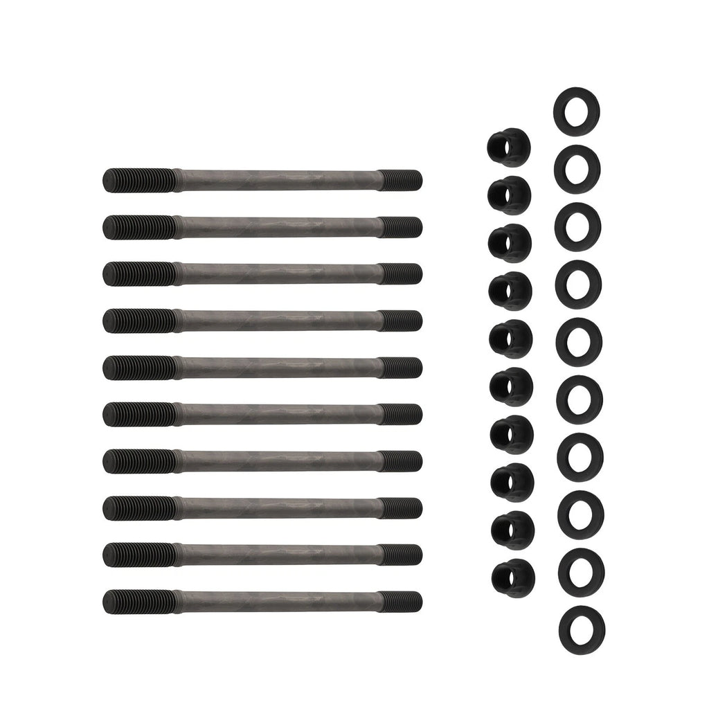 Black Steel Cylinder Head Studs for Honda Civic 1.6L VTEC B16A2 B16A3 (1994–2000)