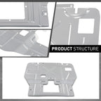 Under Engine Skid Plate Splash Guard for Ford F-150 (2015–2023)