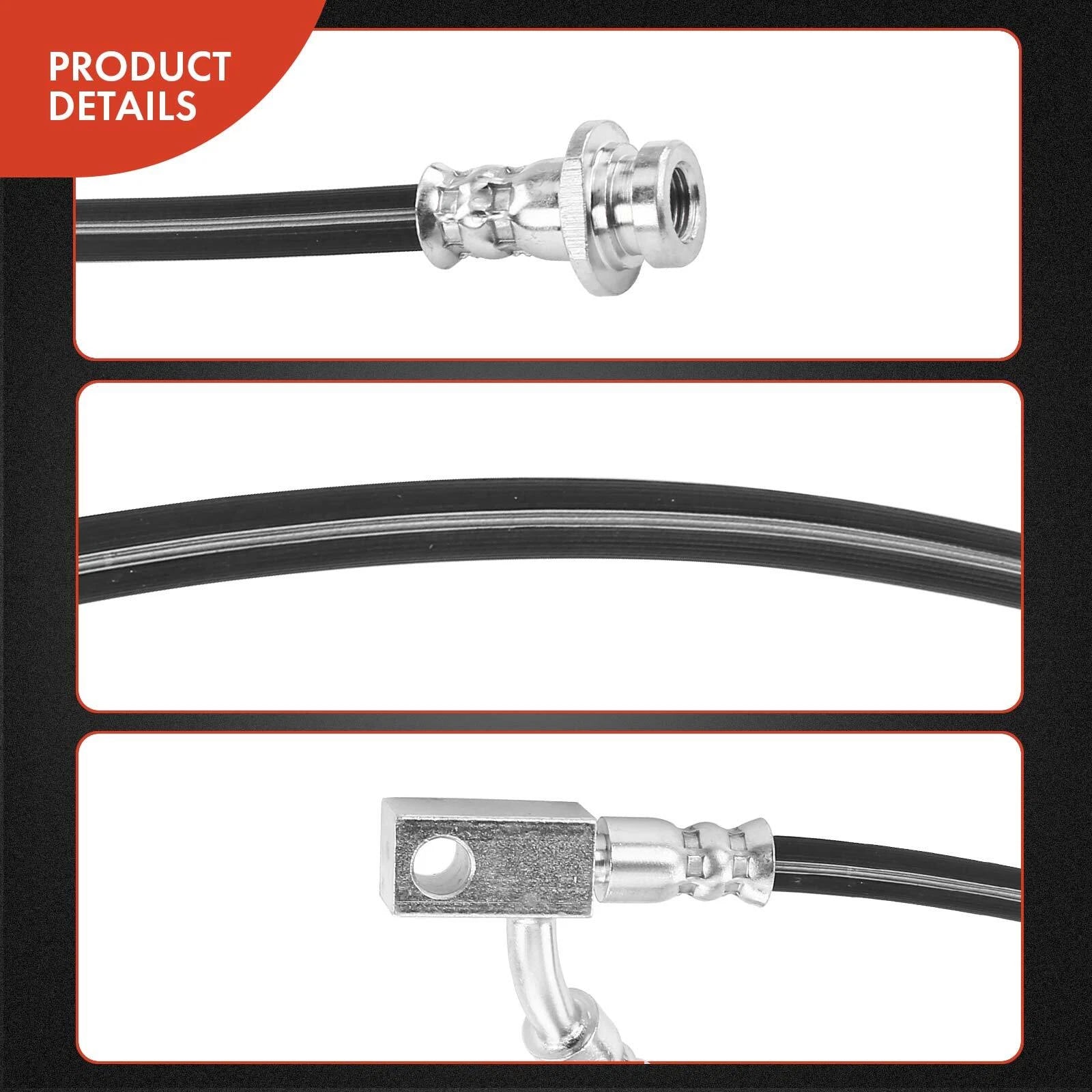 Front Right Brake Hydraulic Hose for Nissan 370Z (2013–2019)