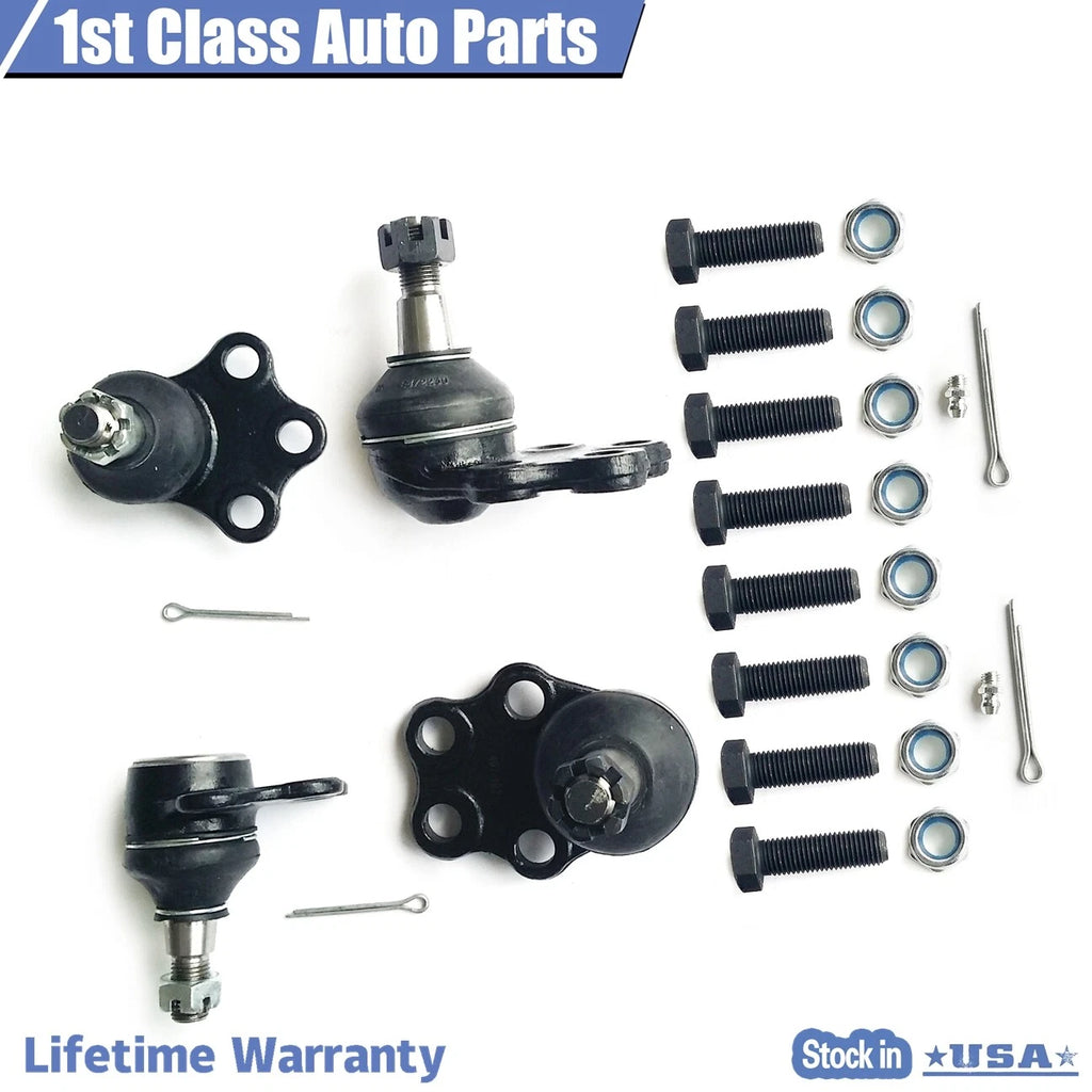 Set of 4 Front Suspension Ball Joints for Dodge Ram 1500 (2000-2001)