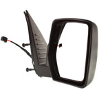 Power Mirror Set for Jeep Liberty (2008–2012) Textured Black Manual Folding