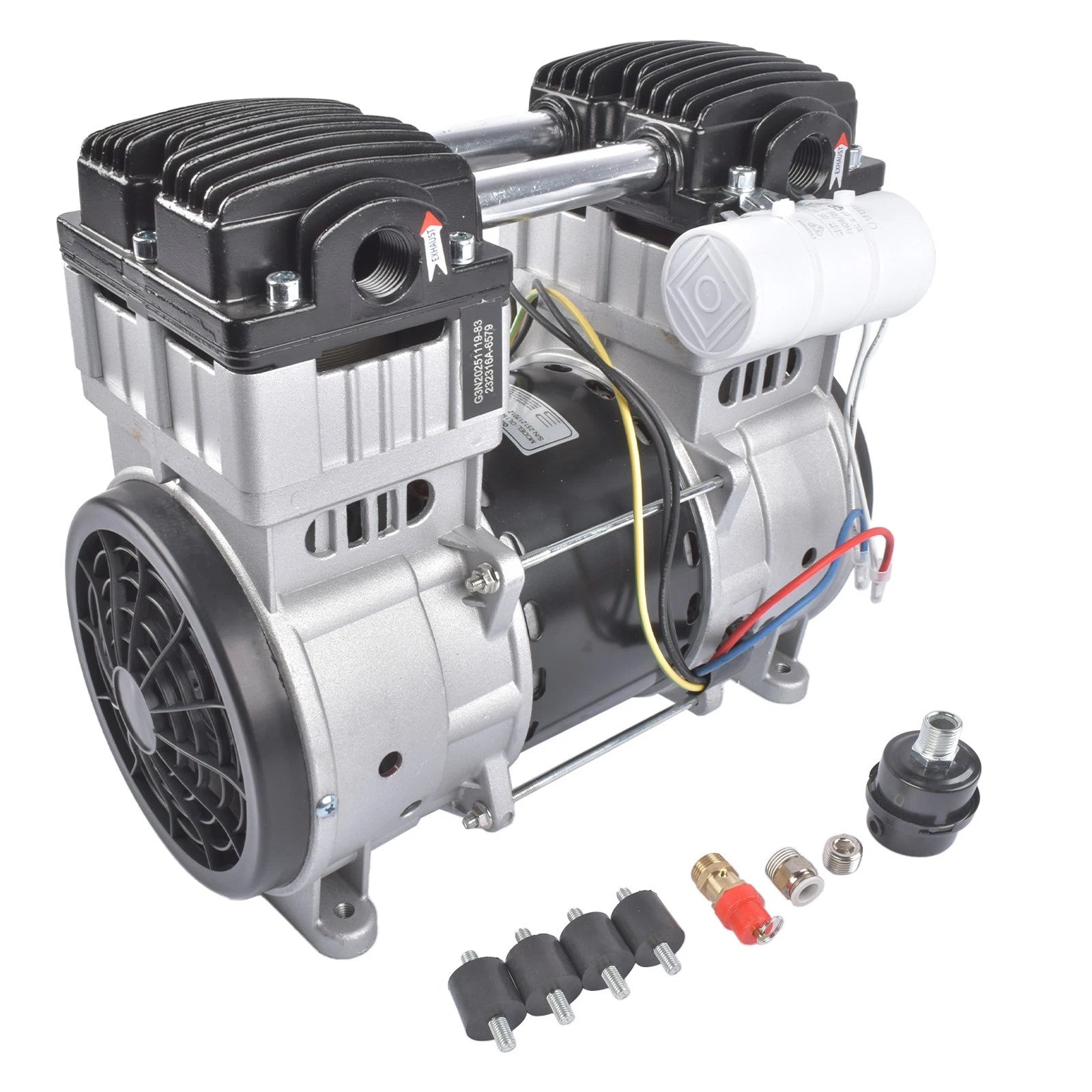 2HP Dual Piston Air Compressor for [Make Model]