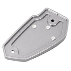 Gray CNC Front Brake Fluid Reservoir Cover for Kawasaki Z800 (2013-2016)