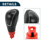 Automatic Gear Shifter Knob for Ford Kuga (2008–2012) Black Faux Leather