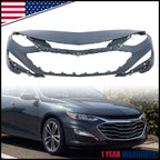 Front Bumper Cover Fascia for Chevrolet Malibu (2019–2025) w/o Park Assist