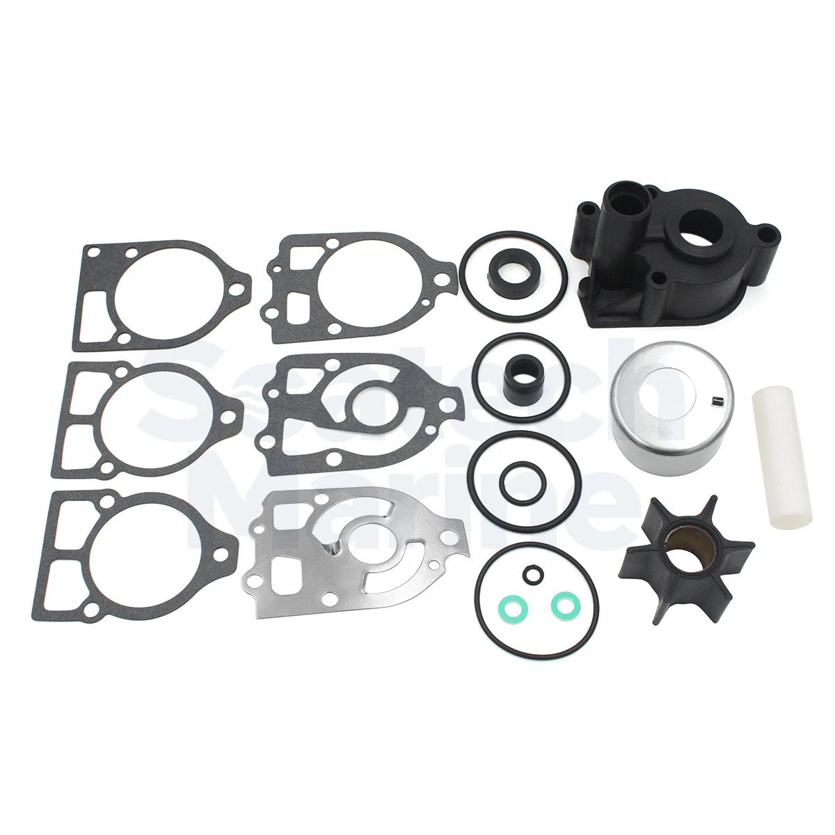 Water Pump Impeller Kit for Mercury V 150 175 200 225 HP Outboards (46-58618A4)