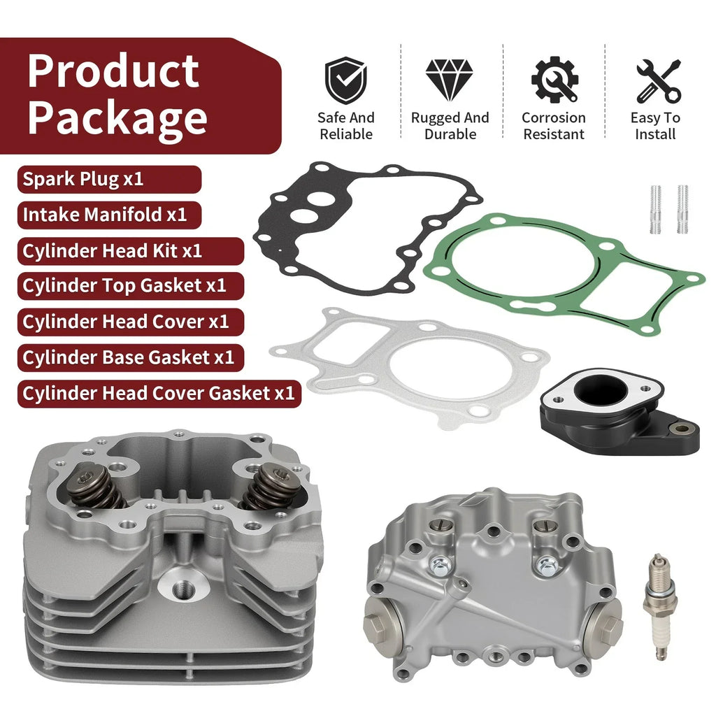 Cylinder Head Cover w/Gasket for Honda Sportrax Recon 250 TRX250TE/TM/EX/TRX250X