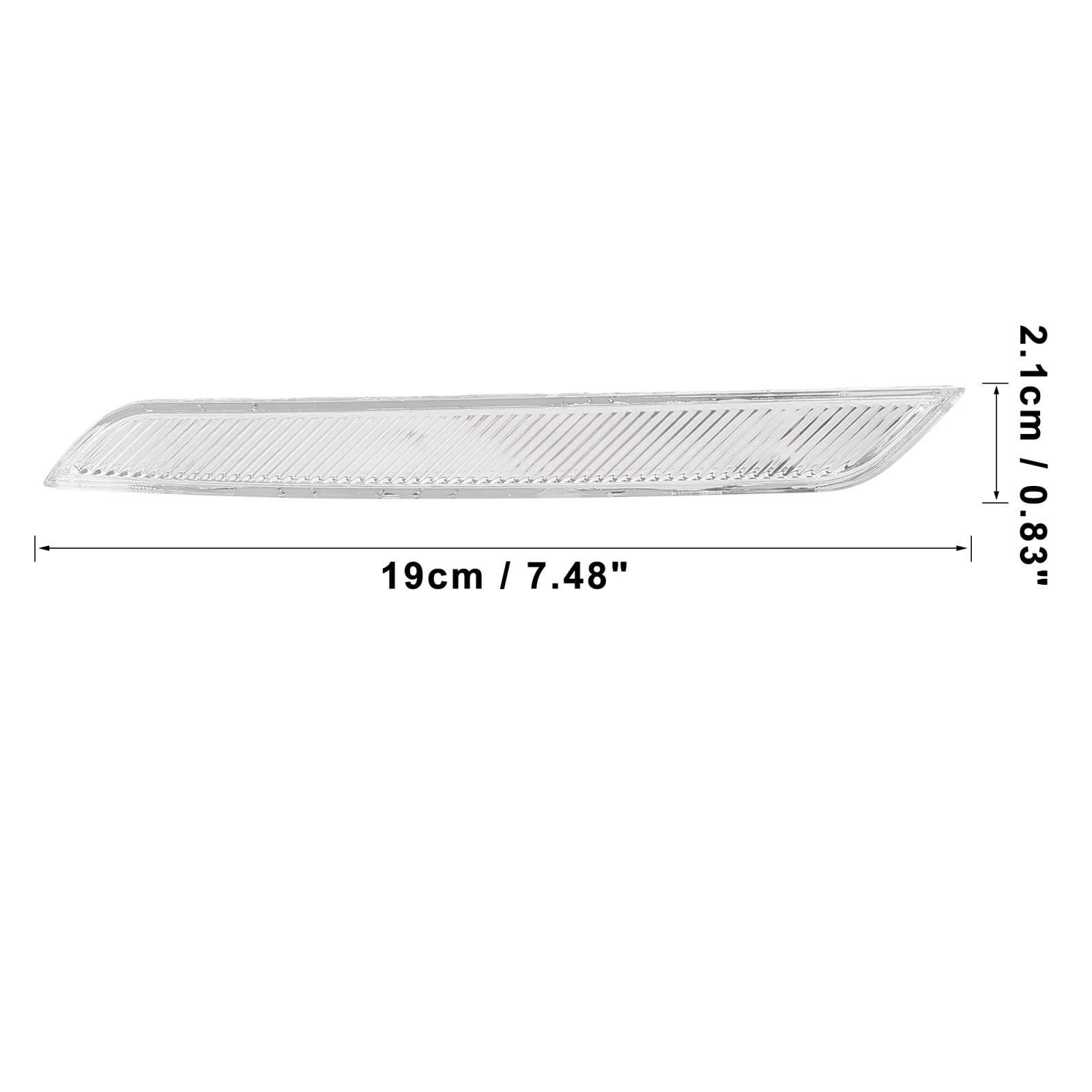 Set of 2 Front Bumper Reflectors for BMW X6 (63147187087, 63147187088)