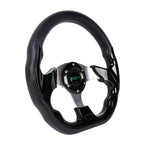 13" Black Steering Wheel with Hub Adapter for Ford Mustang (1984–2004)