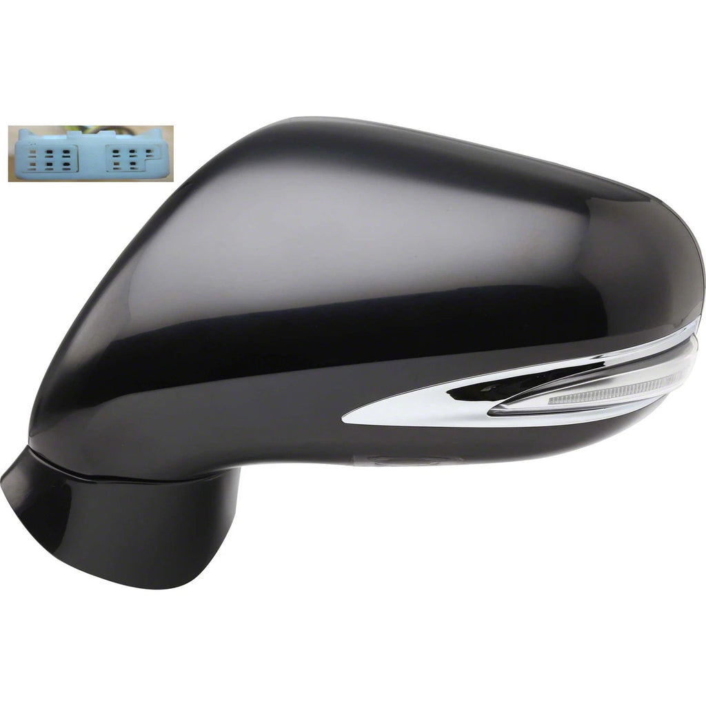 Driver Power Door Mirror w/Heated w/Signal Light and Puddle Light w/o Memory
