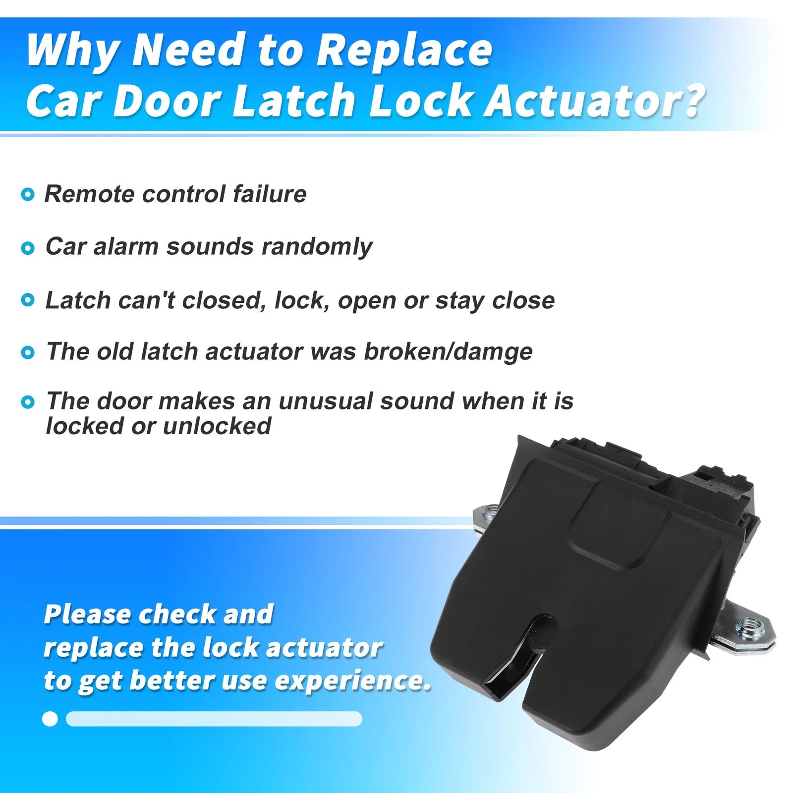 8M51R442A66AC Power Door Lock Actuator for Ford Focus C-Max (2003–2007)