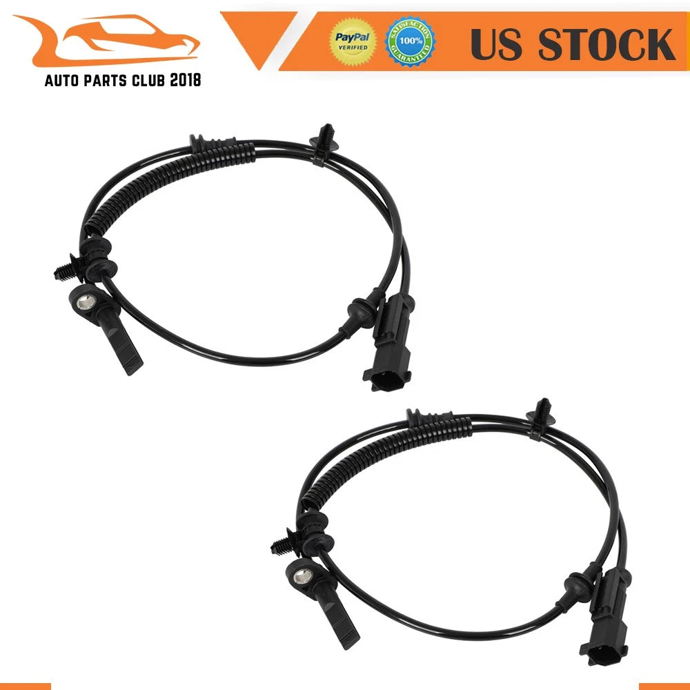 2X Rear ABS Wheel Speed Sensor for Ford Explorer (2013–2019)