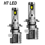 2X H7 LED Headlight Bulbs Conversion Kit 6500K 18000LM 80W for