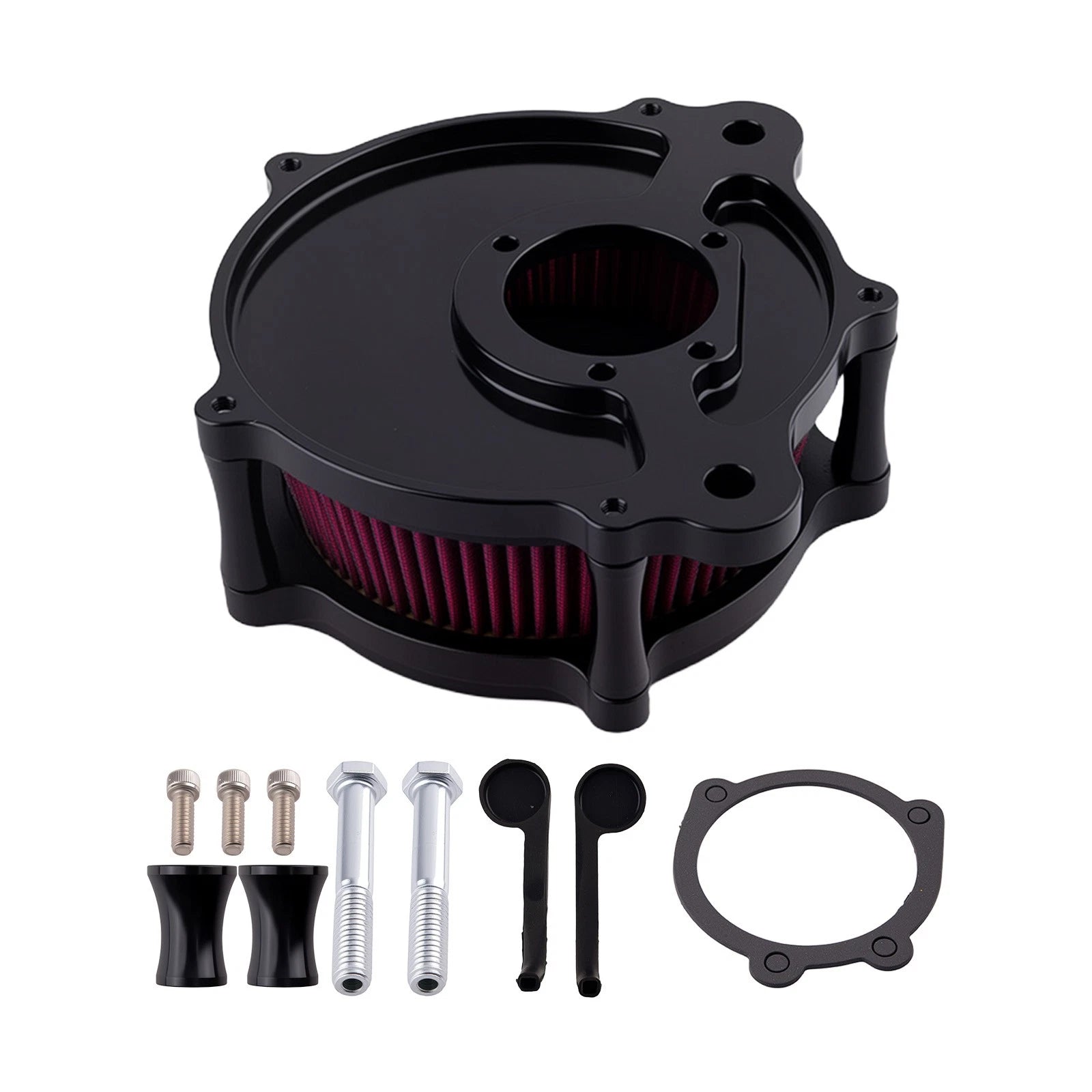 Performance Air Intake System for Harley Softail Touring (2000–2015) Red Filter
