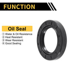 Set of 5 Oil Seal Rotary Shaft Seal NBR Rubber 40x62x10mm