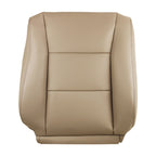 Leather Covers Set of 2 Tan Front Driver & Passenger for Toyota Land Cruiser (1998–2007)