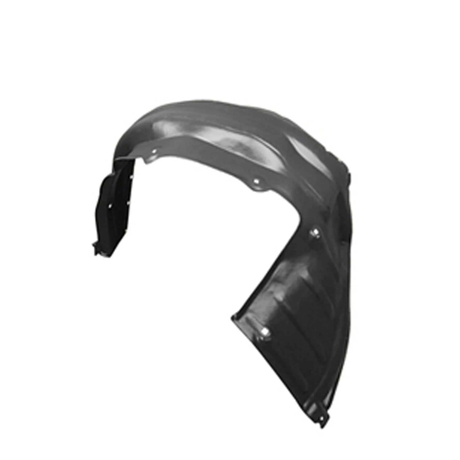 Replacement Rearward Driver Side Fender Liner Without Cold Climate Spec for Toyota