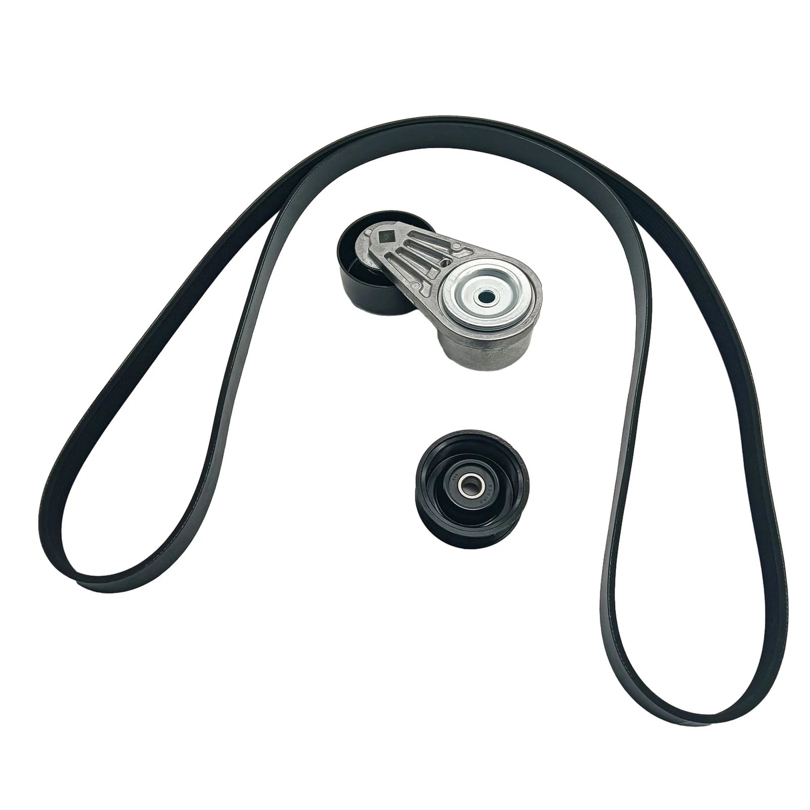 Serpentine Belt Tensioner Pulley Kit for Frontier NV1500 NV2500 NV3500 (2005–2021)