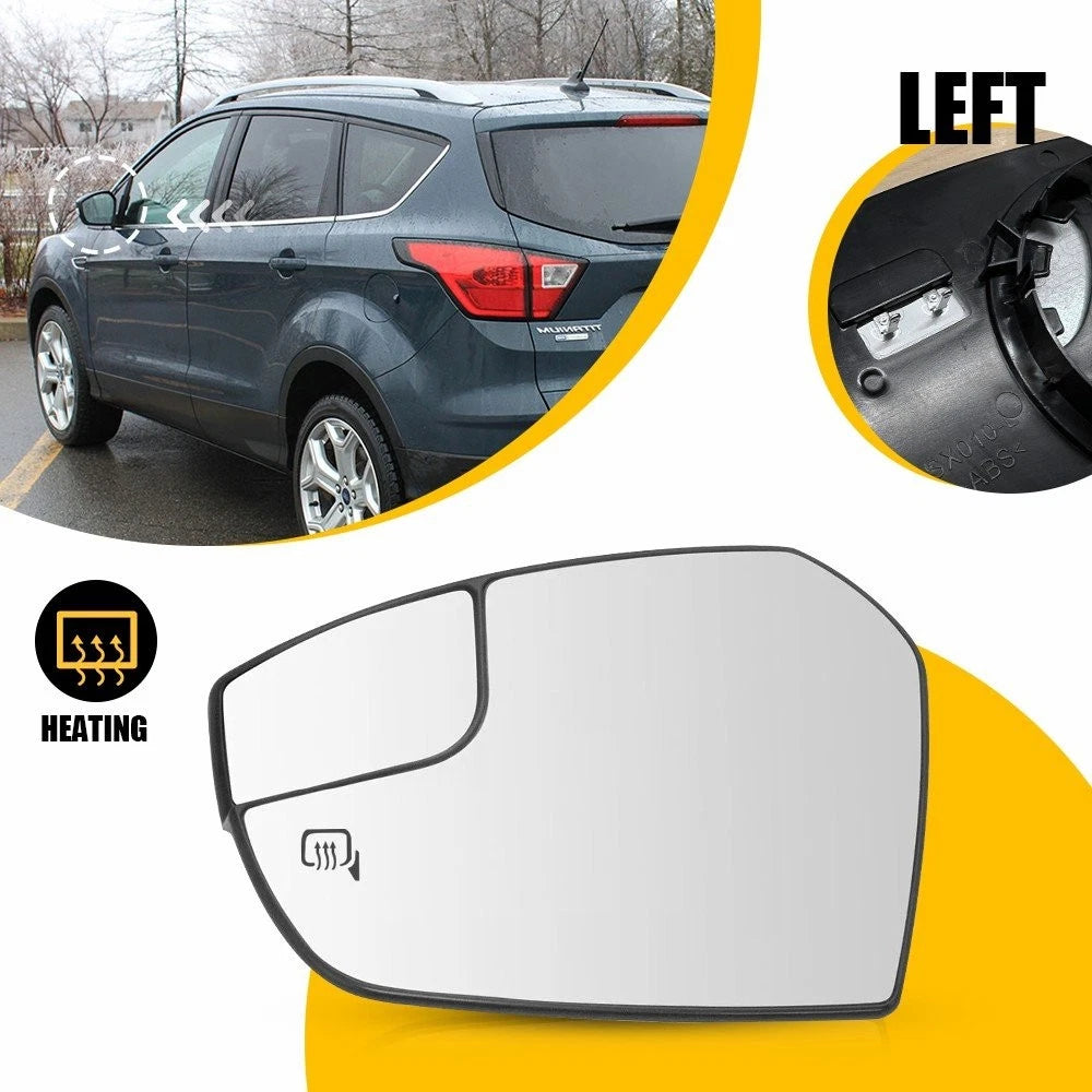 Mirror Glass for Ford Escape (2017–2019) GJ5Z17K707G H