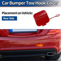 Rear Bumper Tow Hook Cover for Mercedes-Benz SLK W172 (2004-2011) Bright Red