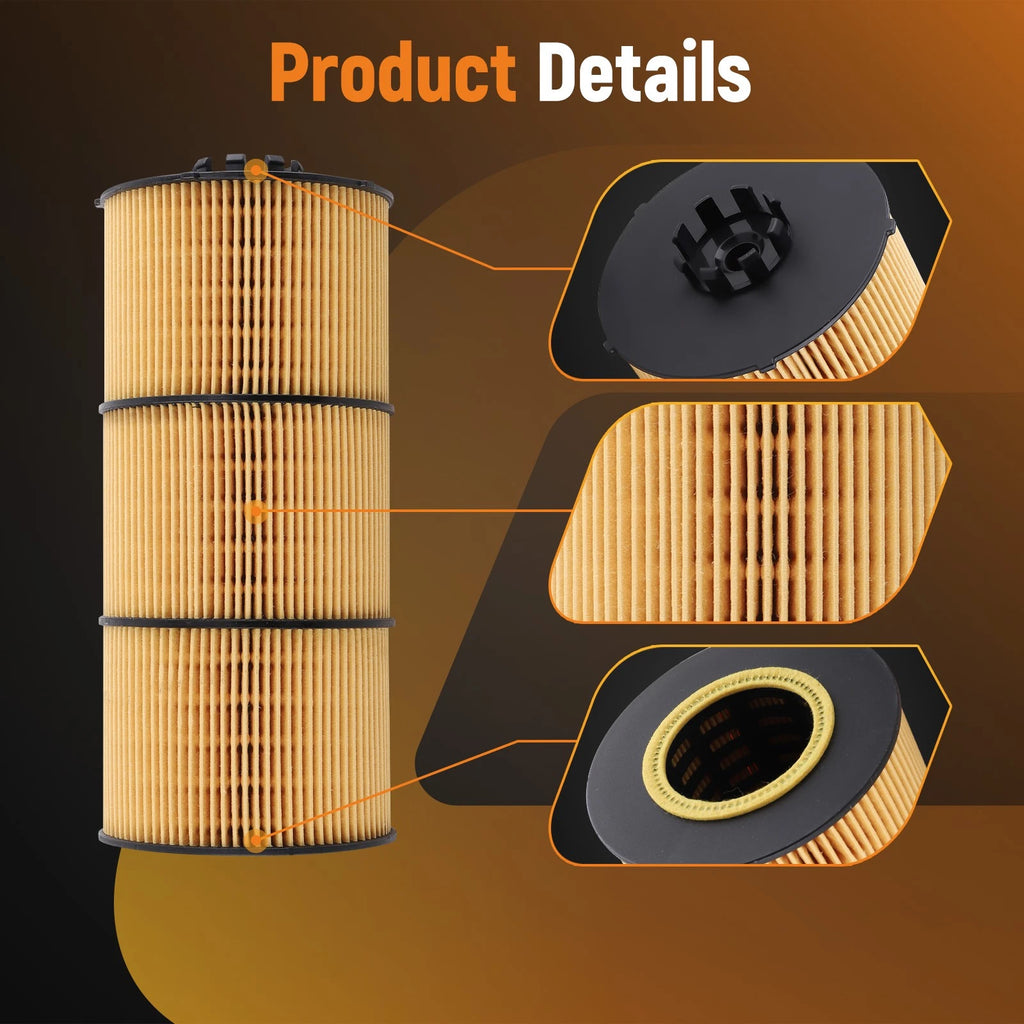 Engine Filter for Western Star 4900 Series L6 12.8L 14.8L 15.6L (2009–2020)