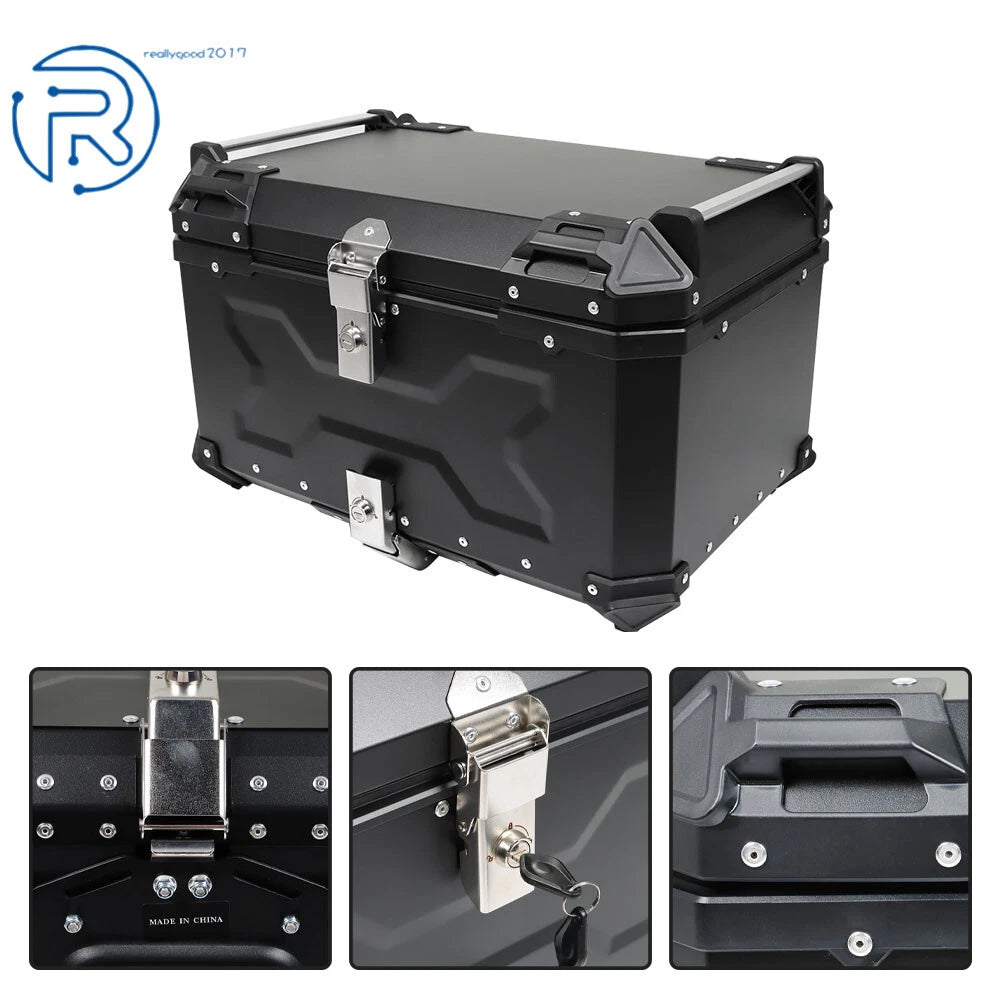 65L Waterproof Motorcycle Luggage Tail Box for Scooter