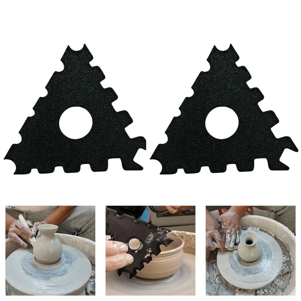 Set of 4 Pottery Ribs for Clay Sculpting on Pottery Wheel