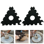 Set of 4 Pottery Ribs for Clay Sculpting on Pottery Wheel