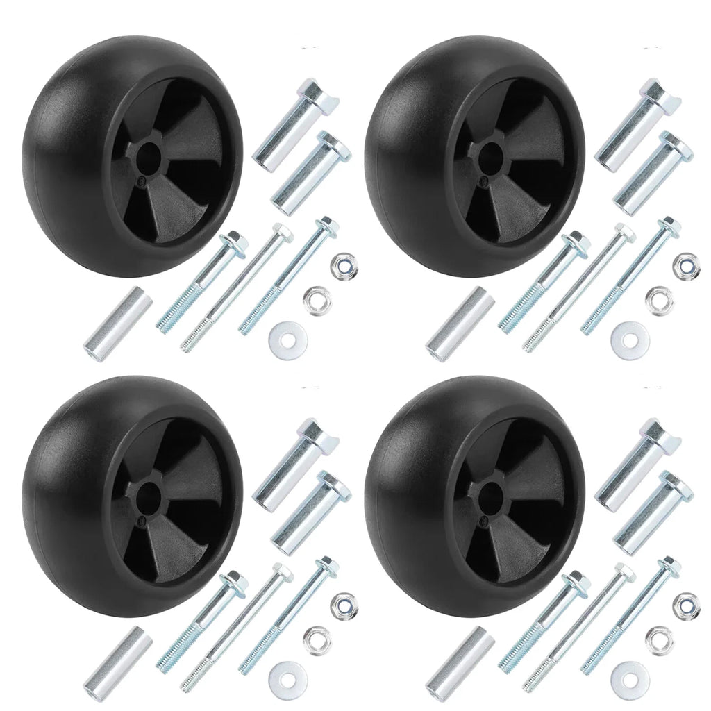 Set of 4 Deck Wheel Kit for John Deere (YYYY–YYYY)