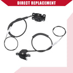 Set of 1 Right Power Sliding Door Cable for Honda Odyssey (2005–2010) Rubber Black