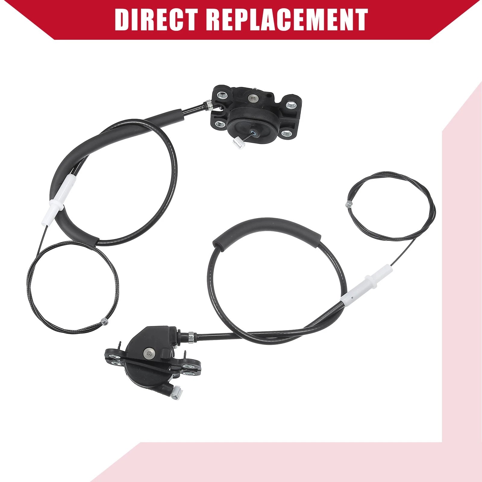 Set of 1 Right Power Sliding Door Cable for Honda Odyssey (2005–2010) Rubber Black