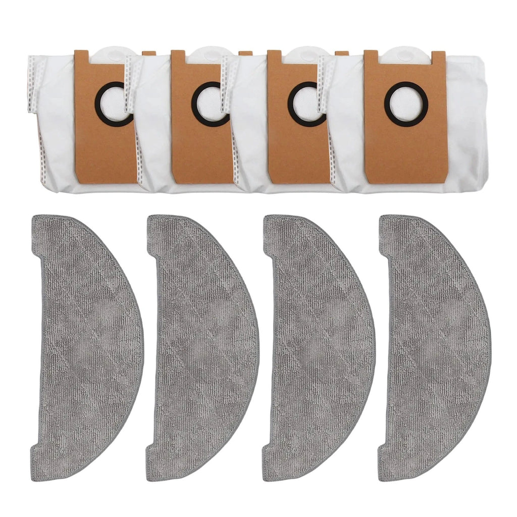 Replacement Mop Cloths and Dust Bags for Ultenic T10 Lite (2020–2023)
