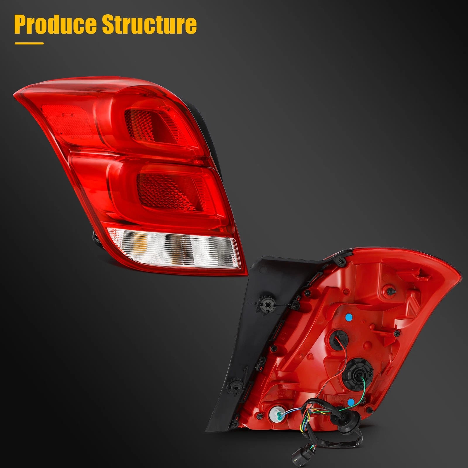 Driver Side LED Tail Light for Chevrolet Trax (2017–2022)