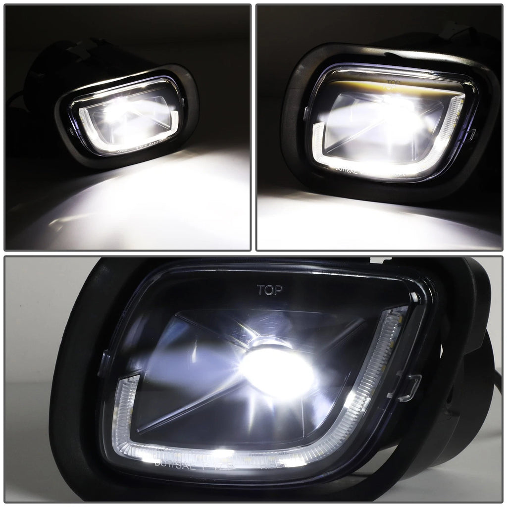 LED Halo Projector Fog Light Lamp for Freightliner Cascadia (2008–2017)