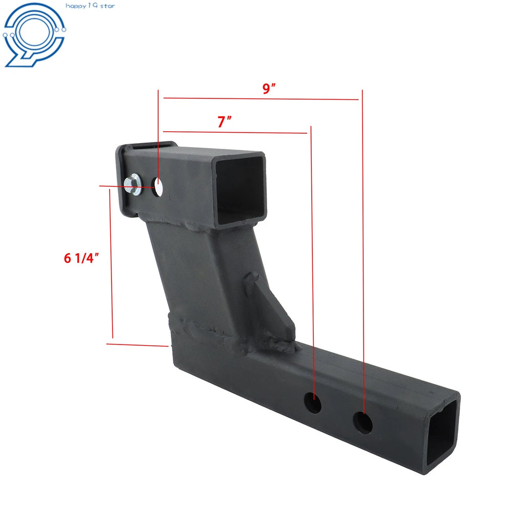 2 Inch Receiver Hitch Adapter for Trucks (7500LB Capacity)