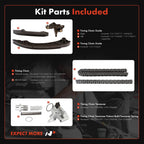 7X Timing Chain Kit for BMW E46 325i 328i 330i M3 X3 X5 (1998–2006)