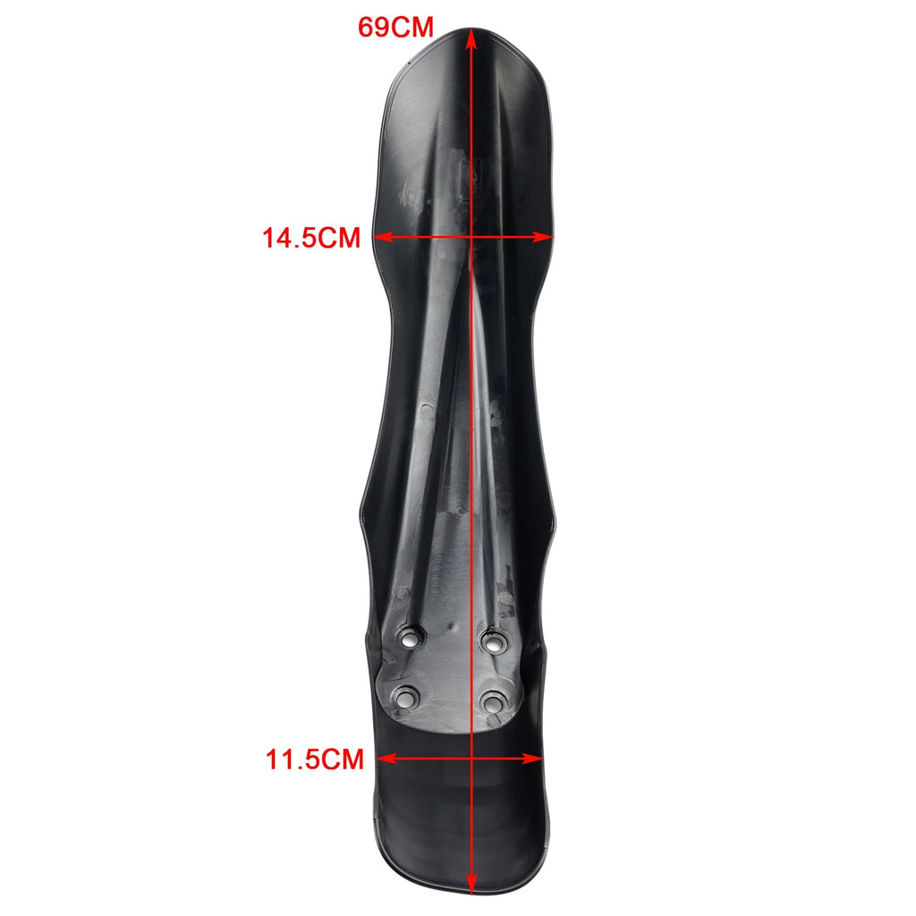Front Fender Mudguard for Ducati Desert X (2022–2024) Black