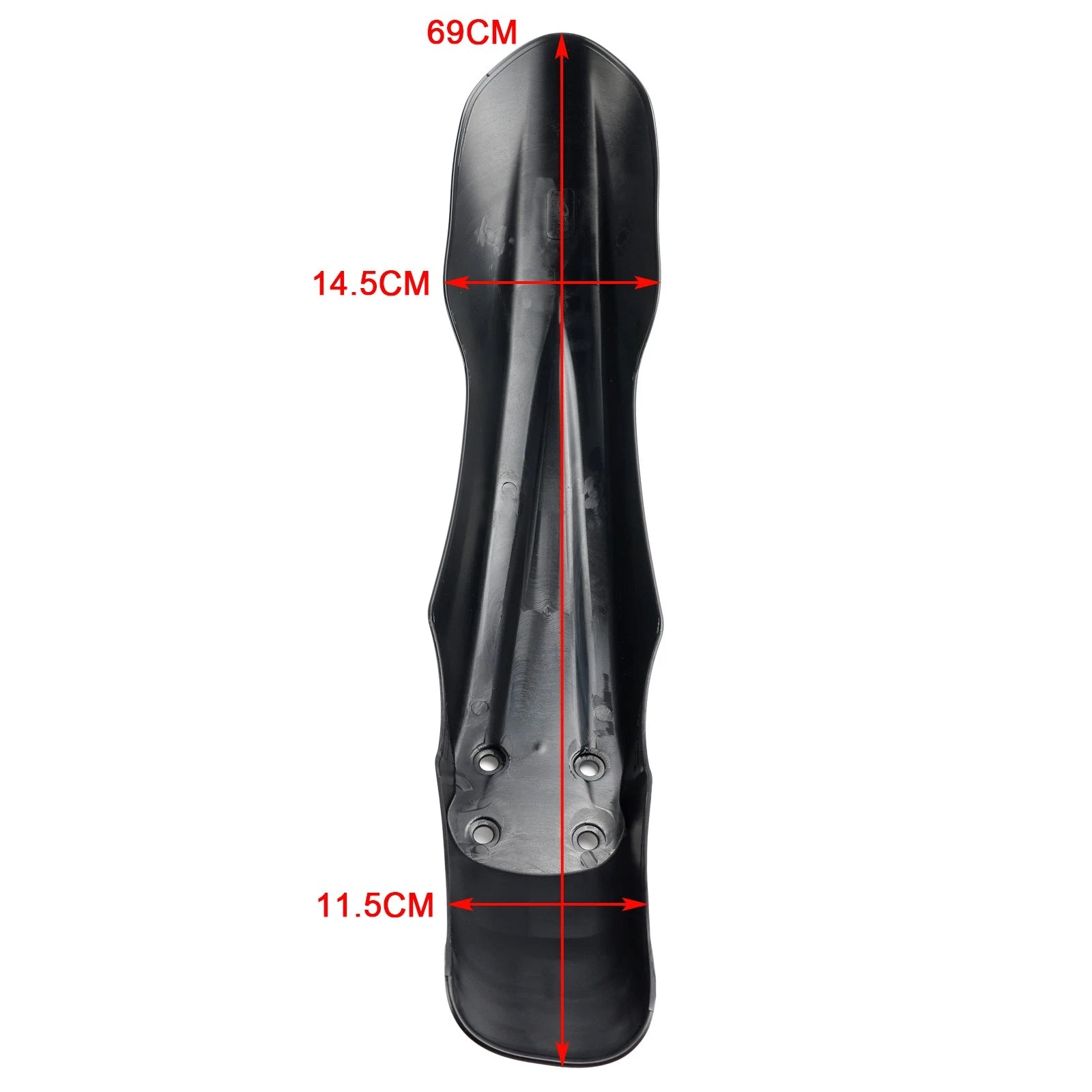 Front Fender Mudguard for Ducati Desert X (2022–2024) Black
