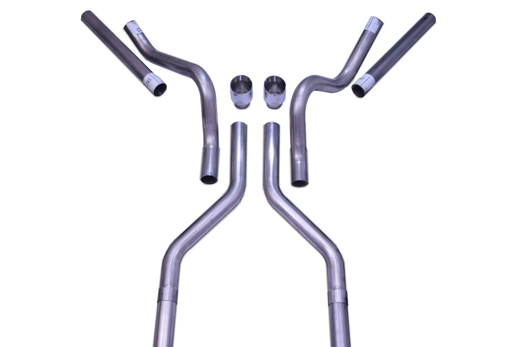 Dual Exhaust Kit for Suburban Yukon (1969–1972) No Muffler, 2.5"